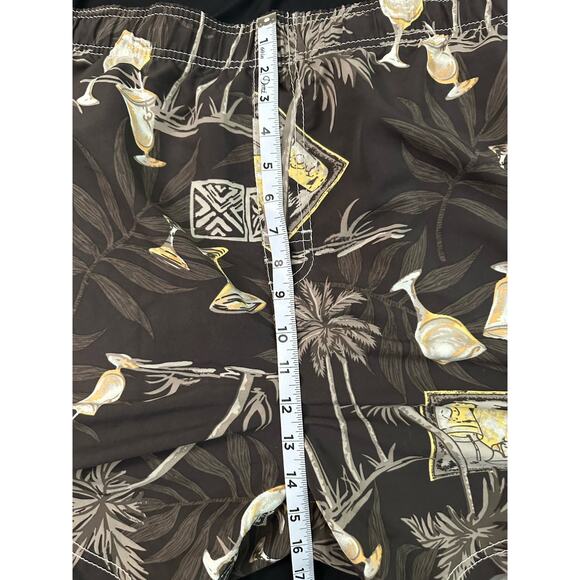 Caribbean Joe Men's Cargo Style Swim Trunks Mesh Lined Surf Shorts Pockets 2XL - Picture 5 of 8